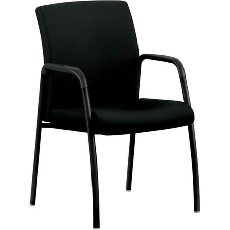 THE HON Multi-Purpose 4 Leg Guest Chair, Black HONIG107CU10